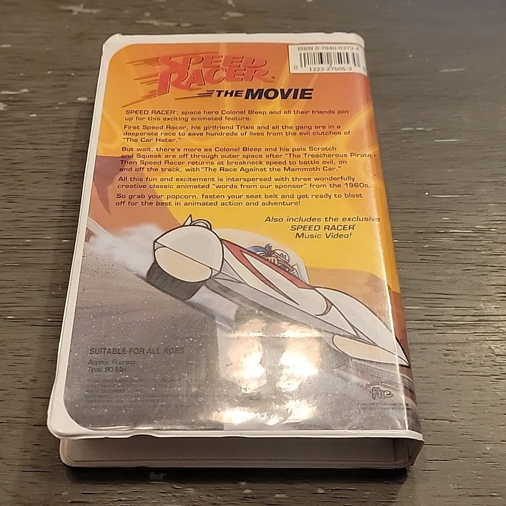 Speed Racer The Movie VHS